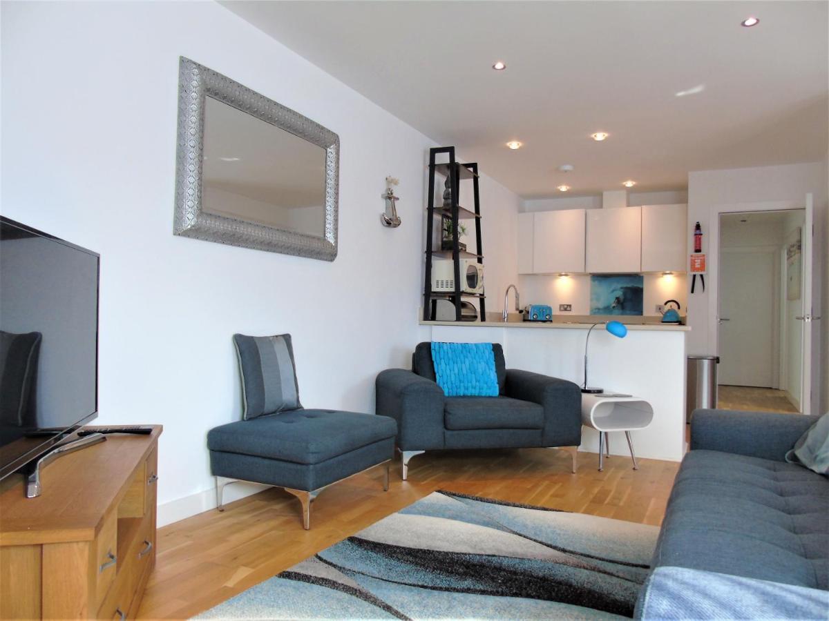 Seaview, Luxury Apartment, 2 Min Walk To Porth Beach Newquay  Ngoại thất bức ảnh